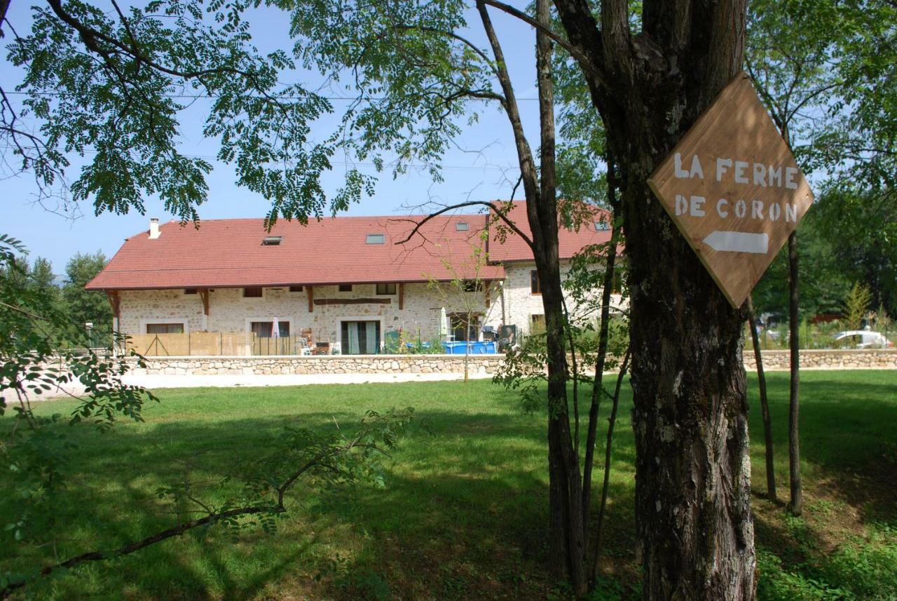 La Ferme De Coron Bed & Breakfast Belley Exterior foto